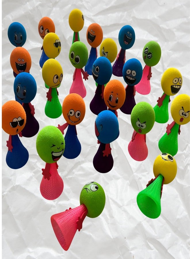 FUBIX Emoji Pop-up Toys As Birthday Return gifts for kids party | Emoji jumping toys multicolor (100) - Image 5